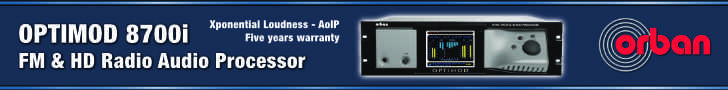 Optimod 8700i FM & HD Radio Audio Processor